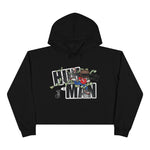 HUH MAN Crop Hoodie