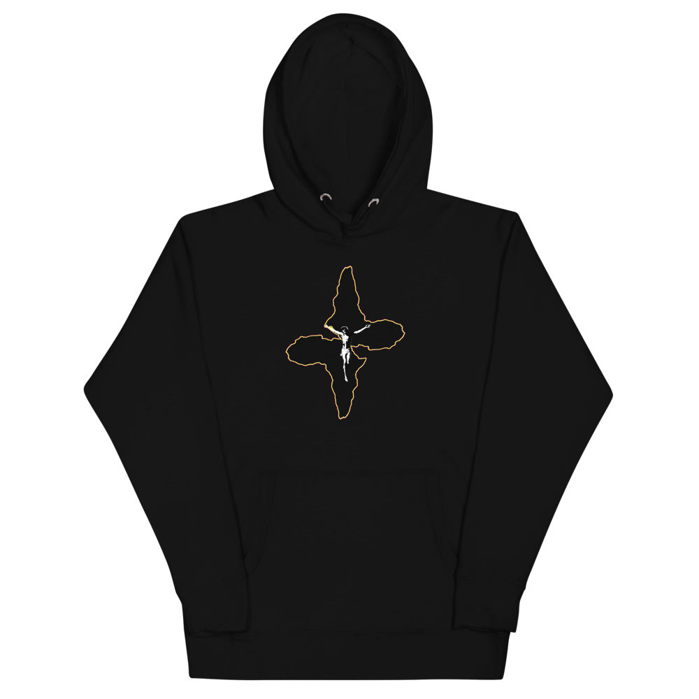 Afro-Cross Unisex Hoodie