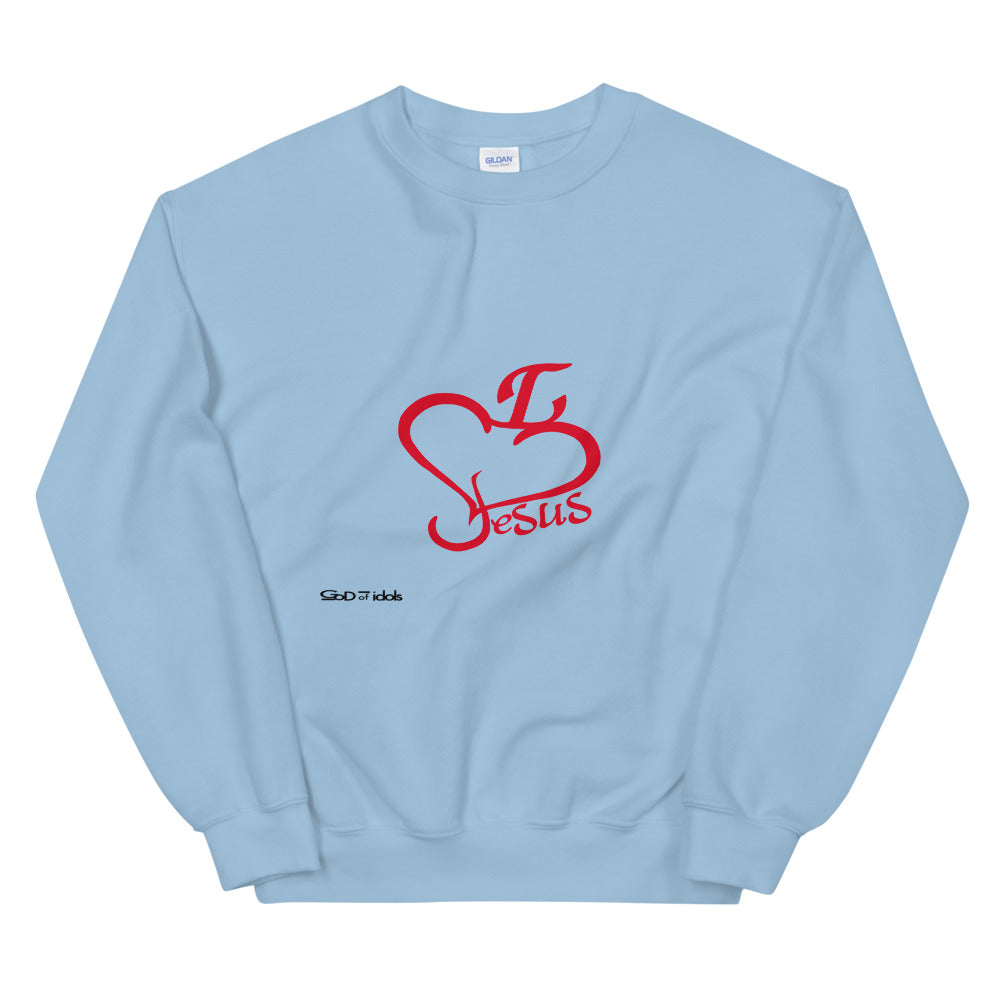 I Heart Jesus Unisex Sweatshirt