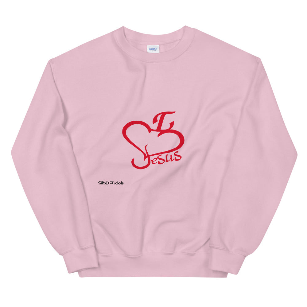 I Heart Jesus Unisex Sweatshirt