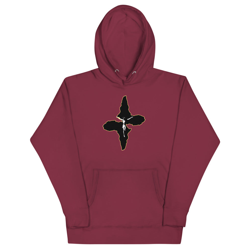 Afro-Cross Unisex Hoodie